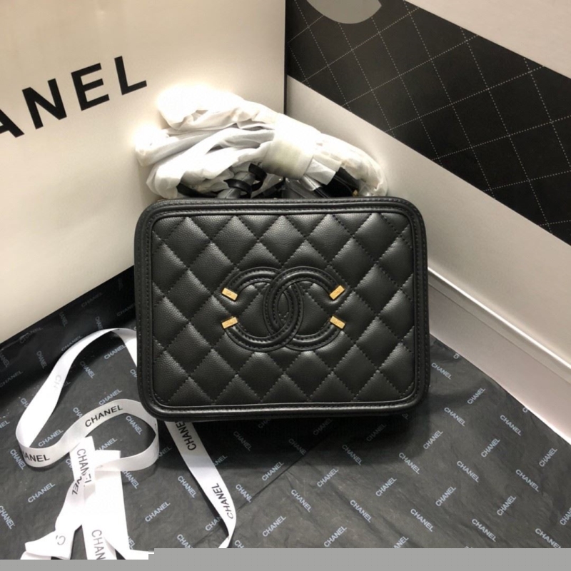 Ch*el cosmetic bags